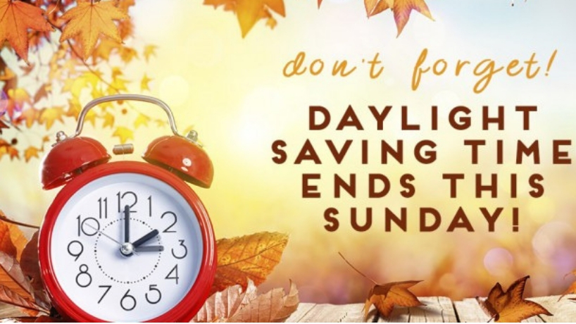 Time to fall back: Daylight saving time ends Saturday night - East Cobb News